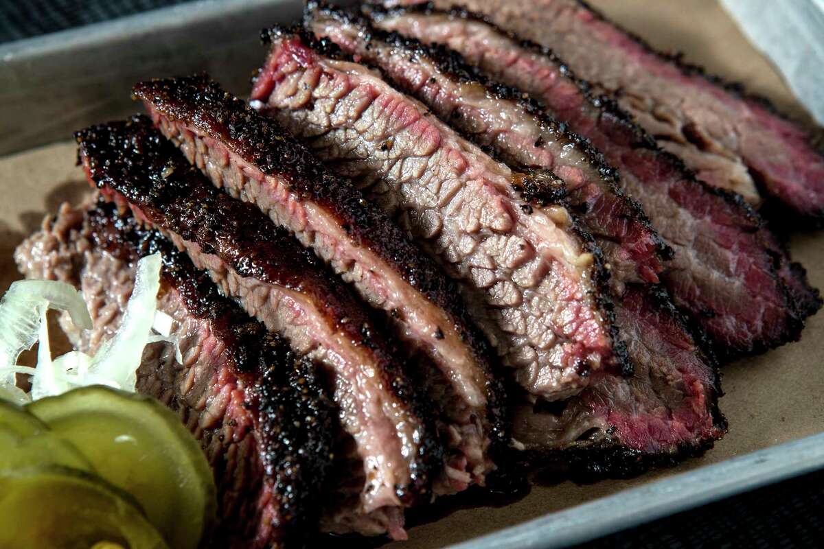 Brisket is among the offerings at IAH's most Instagram-ed venue. Q has become the most popular restaurant with United crew members, according to OTG hospitality group.