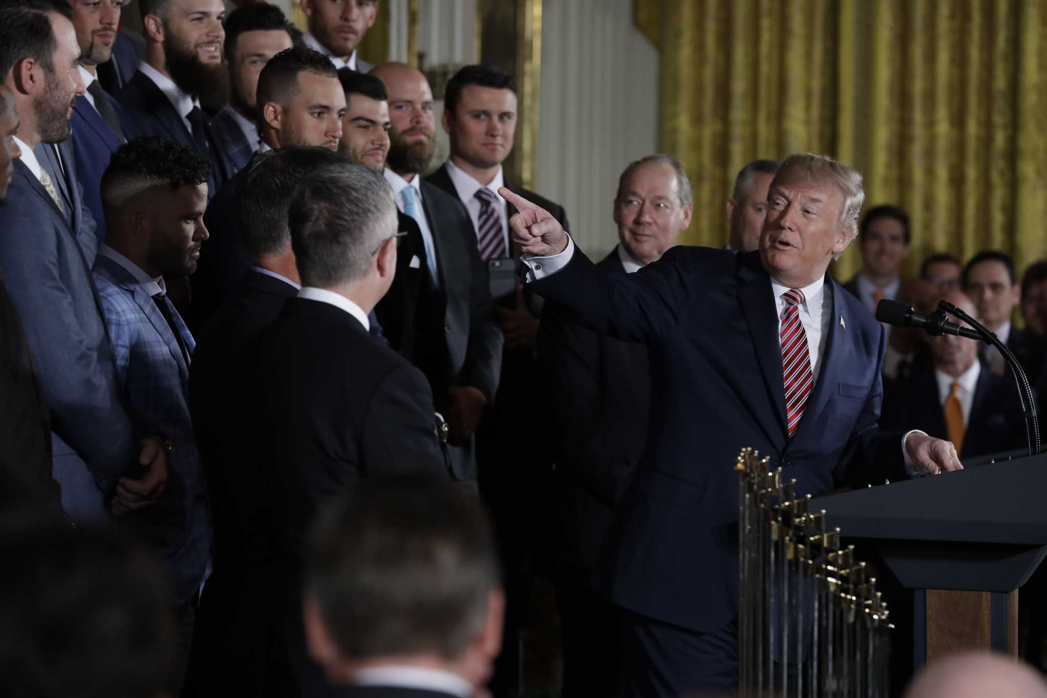 Trump hosts World Series champions Washington Nationals to White House -  WINK News