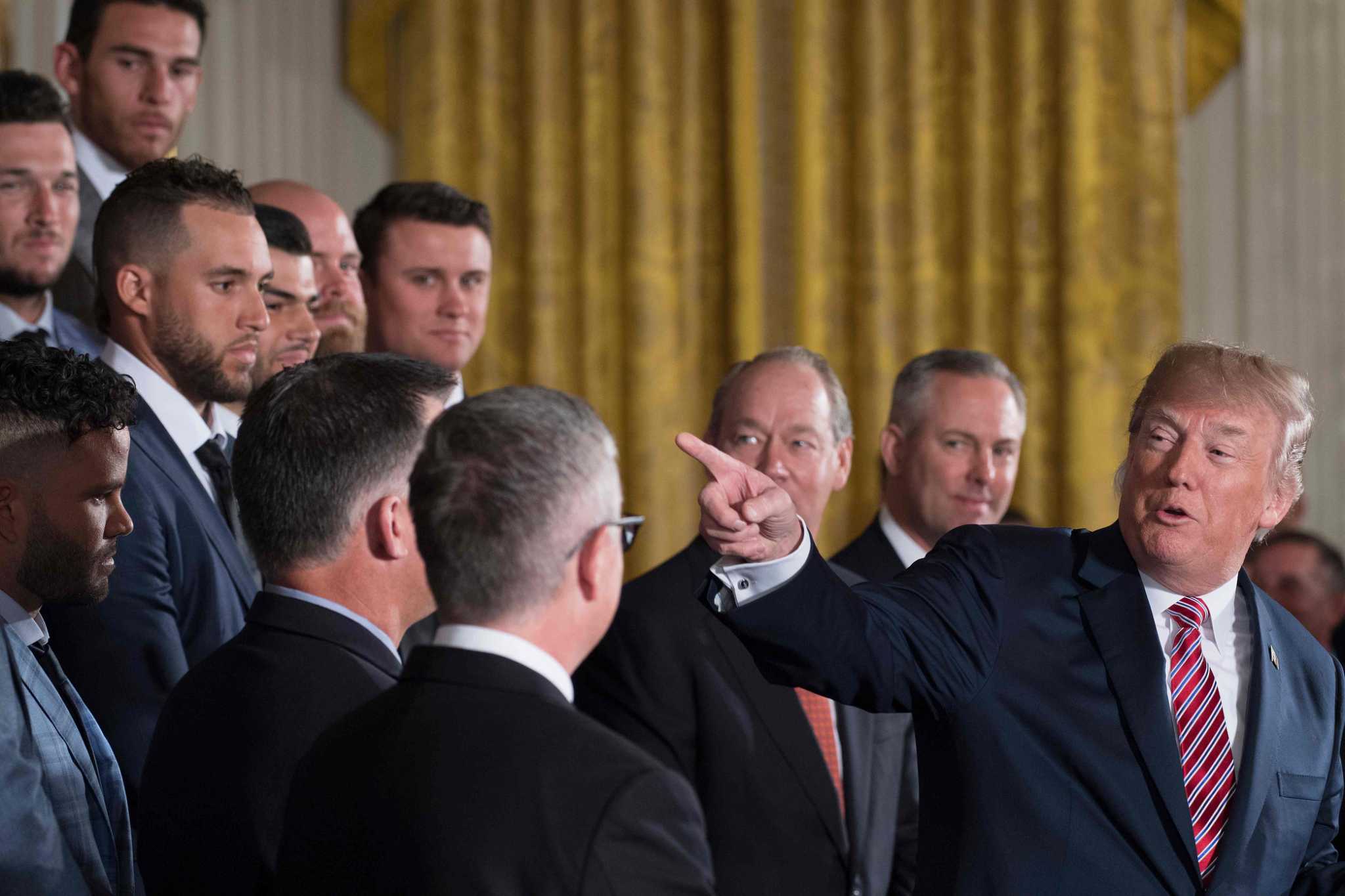 Trump hosts World Series champions Washington Nationals to White House -  WINK News