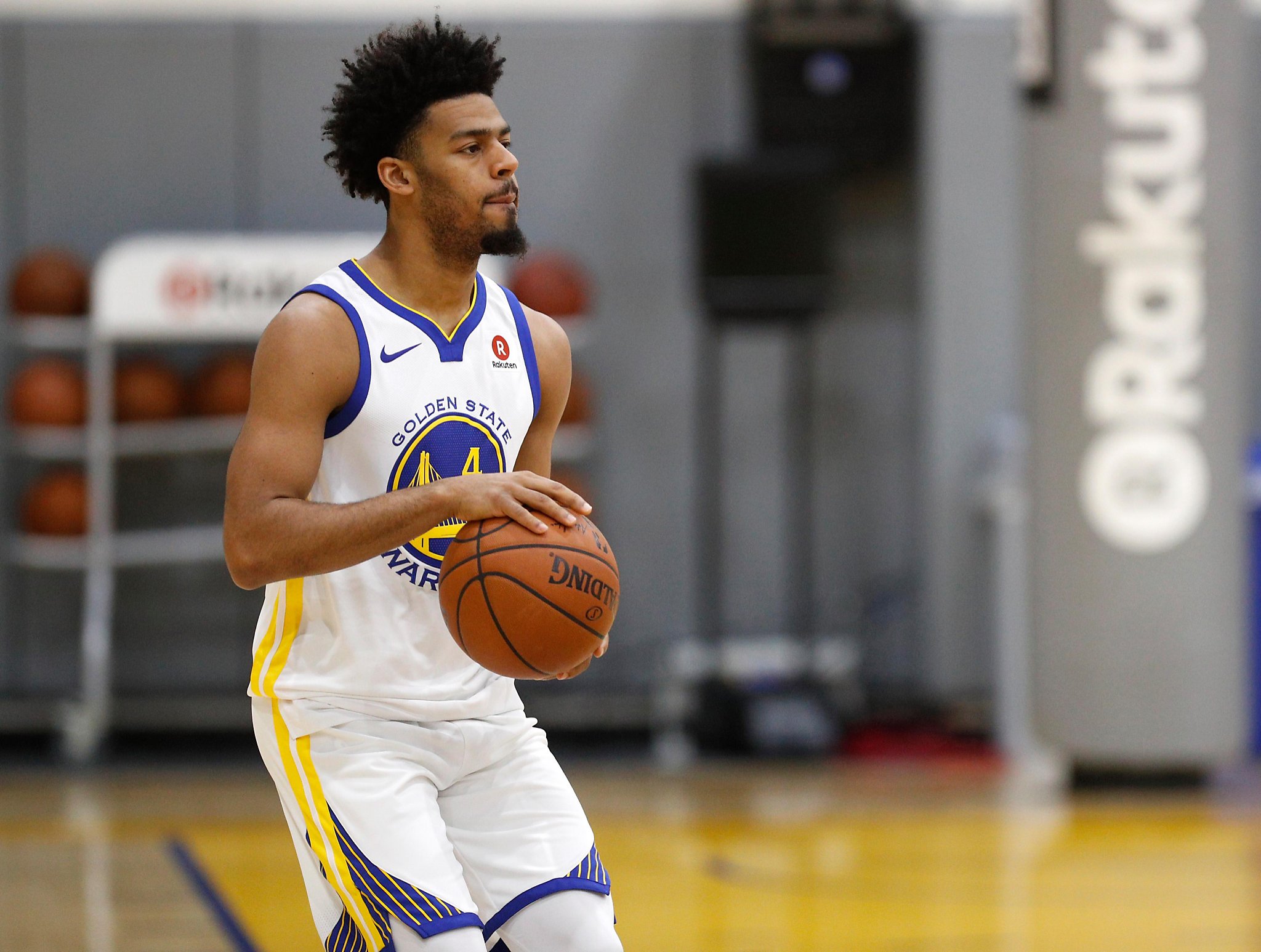 Quinn Cook talks about playing with #lebron and #stephcurry in the #n