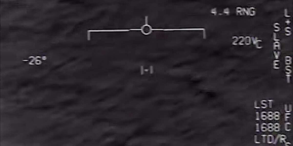 Declassified footage from a US Navy F/A-18 purports to show a UFO flying at high speed somewhere "off the East Coast of the United States in 2015."