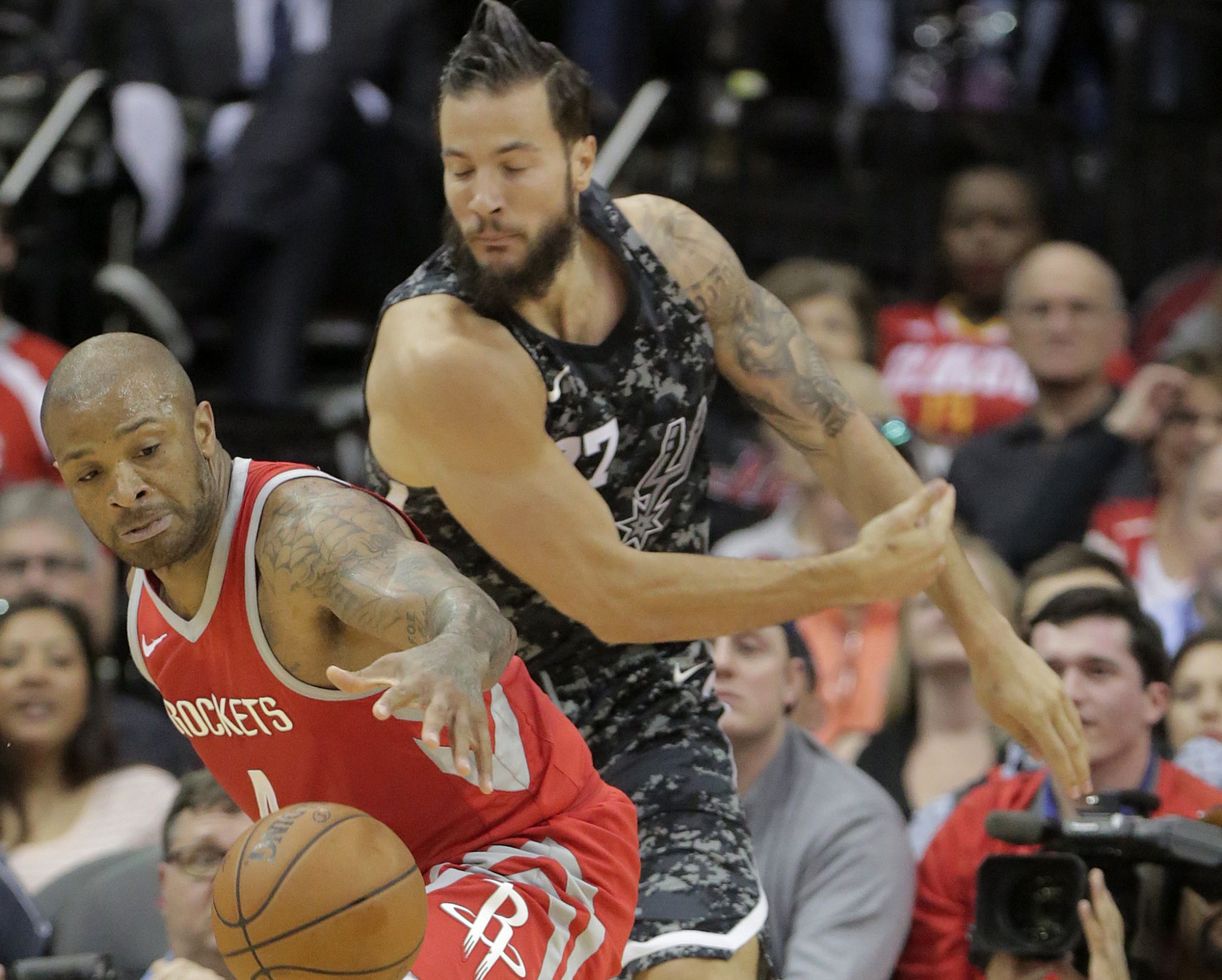 P.J. Tucker brings defensive energy to Rockets' starting lineup - Houston Chronicle
