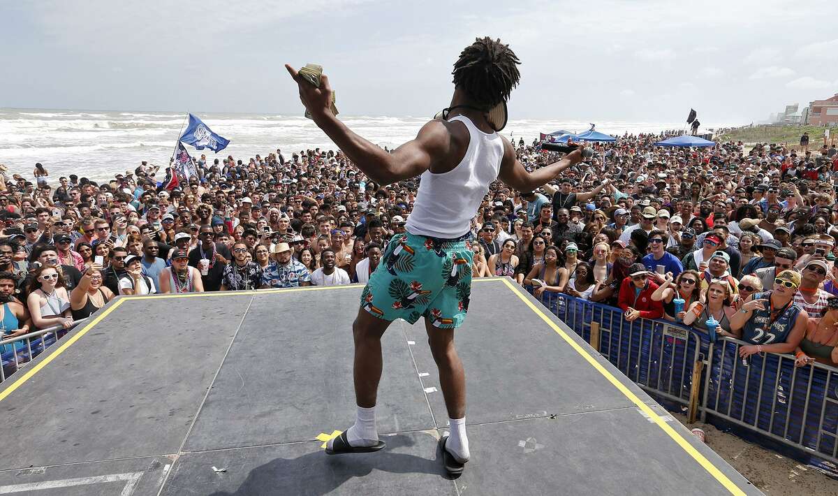 South Padre Island performers let loose for spring break in social