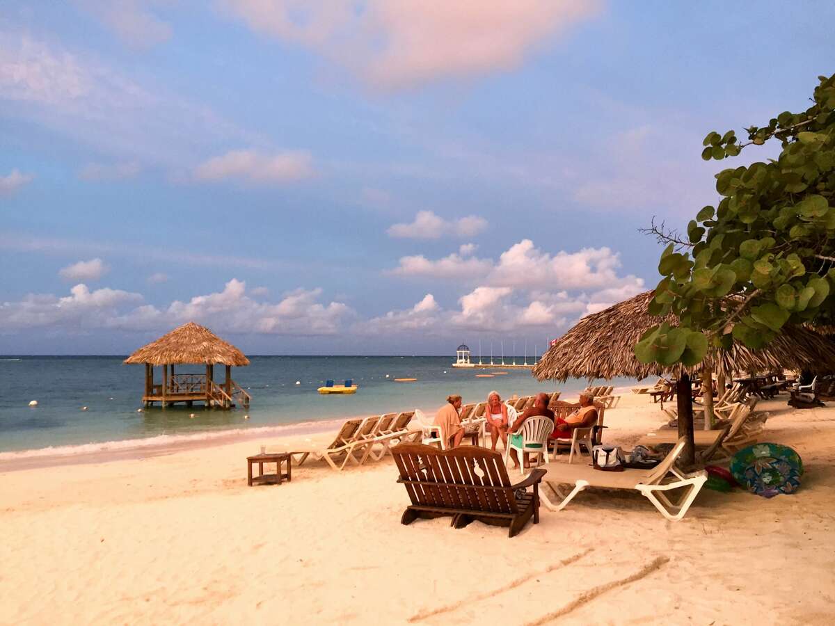 A resort in Montego Bay, Jamaica. 