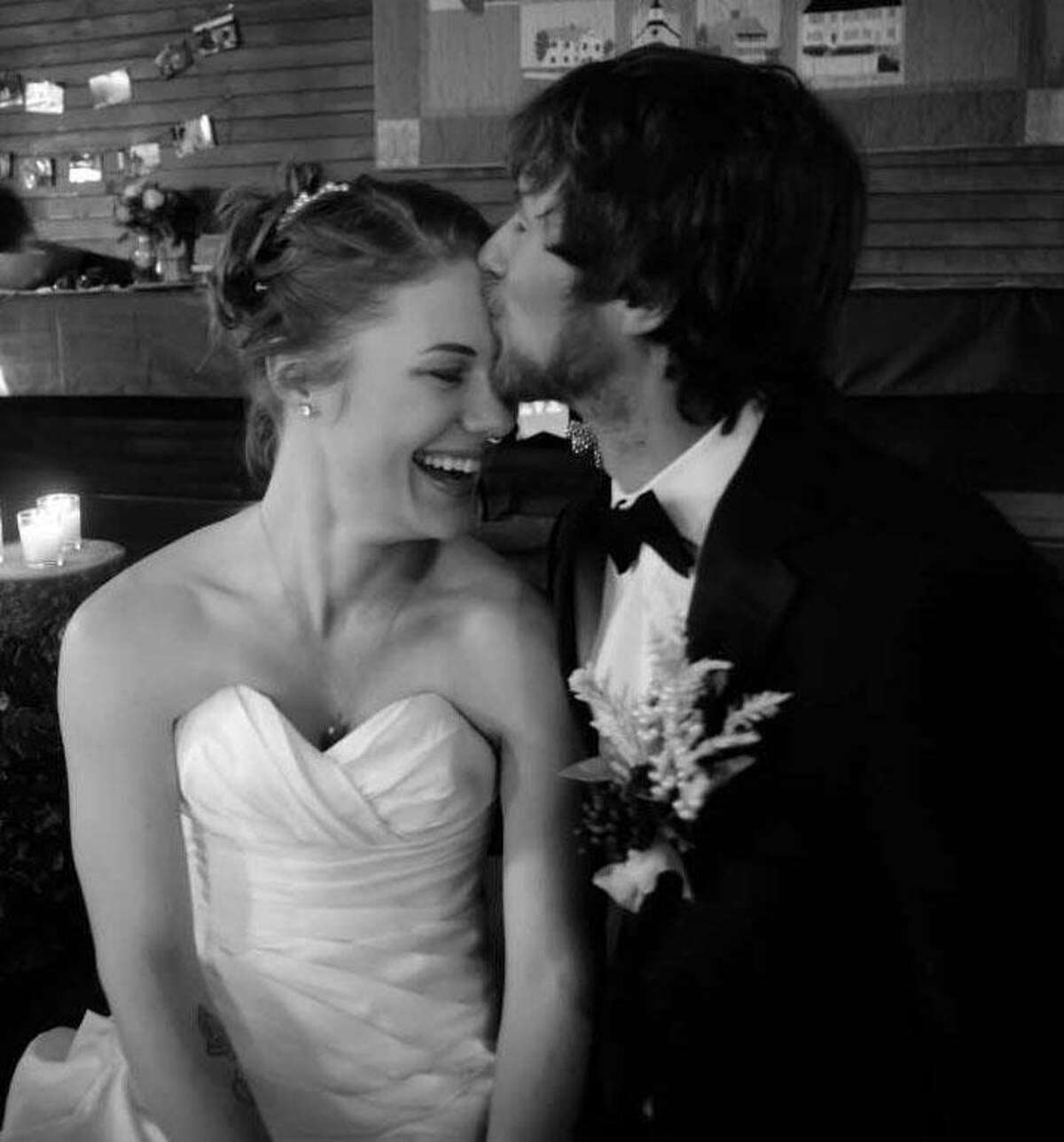 Gabrielle Laukevicz and Shane Johnson were married Feb. 3.
