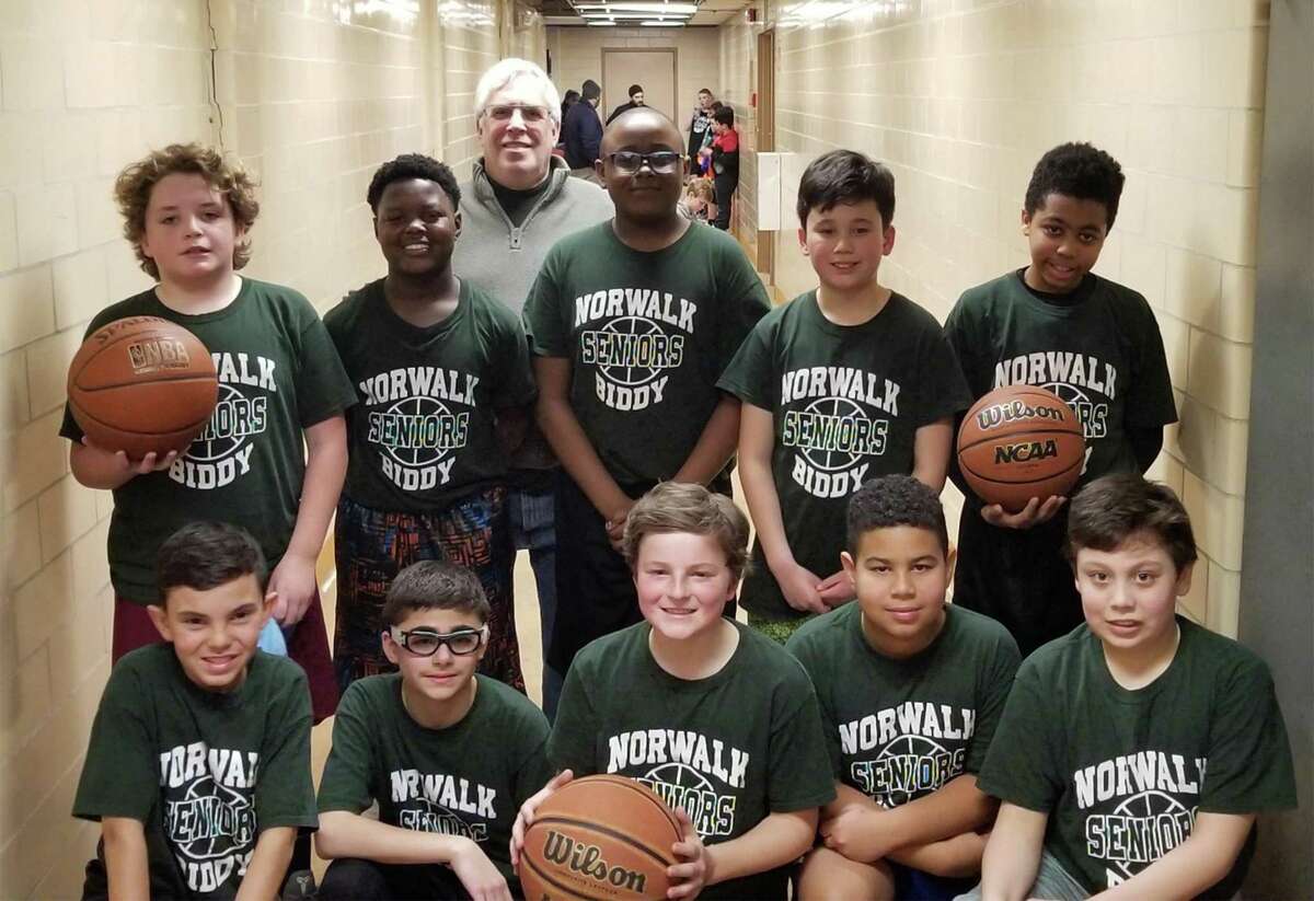 The Bucks won the Norwalk Rec and Park's Senior Biddy League championship recently. Team members include, front row, from left, Jayden Roman, Lucas Giglio, Ben Whalen, Lucas Bailey, and Zackary Dun, and back row, Douglas Cahill, Jahiem Daniel, Miles Mayhew, William Chang, and Jordan Sheppard.