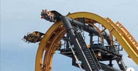 Six Flags Fiesta Texas attendees stuck on Batman: The Ride for 45 minutes