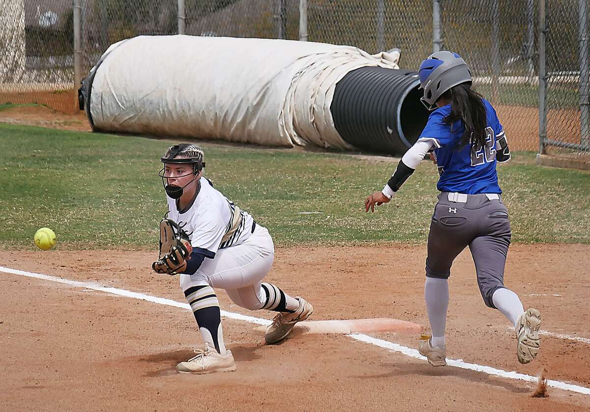 Sophia Cavazos and Alexander fell 11-0 in five innings against South San Tuesday at the SAC.