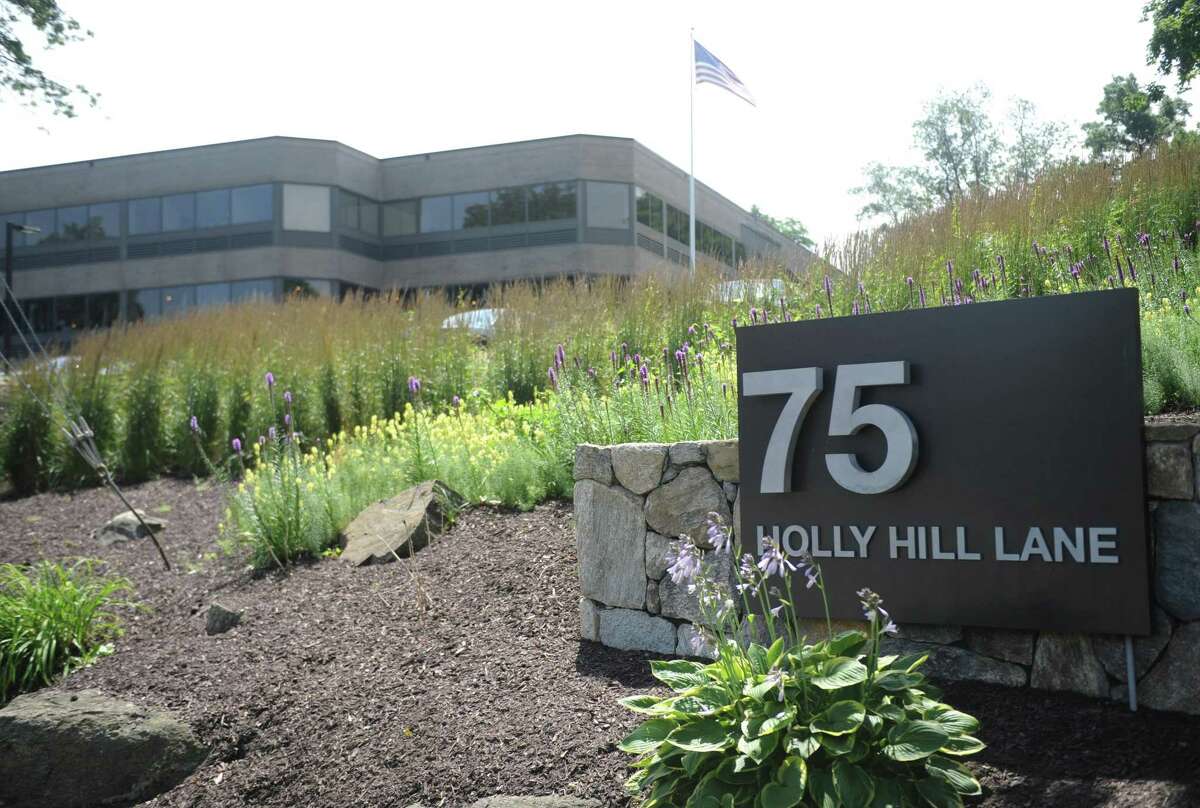 The office building at 75 Holly Hill Lane in Greenwich, Conn., photographed on Monday, July 17, 2017. Stamford Health more than doubled its footprint there in 2017.