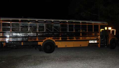 Late Night Blaze Claims Five Coldspring Isd Buses Houston Chronicle