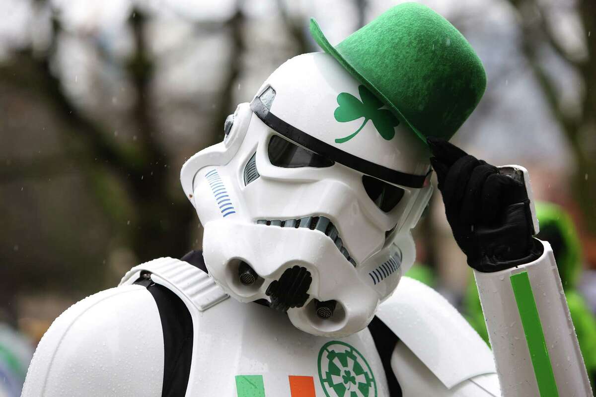 lego stormtrooper st patricks day