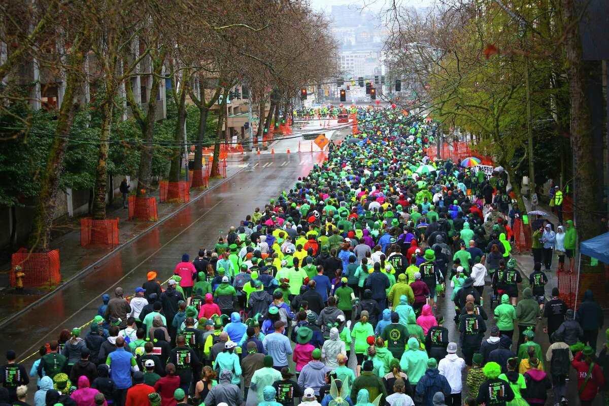 st patricks day dash seattle photos 1920s