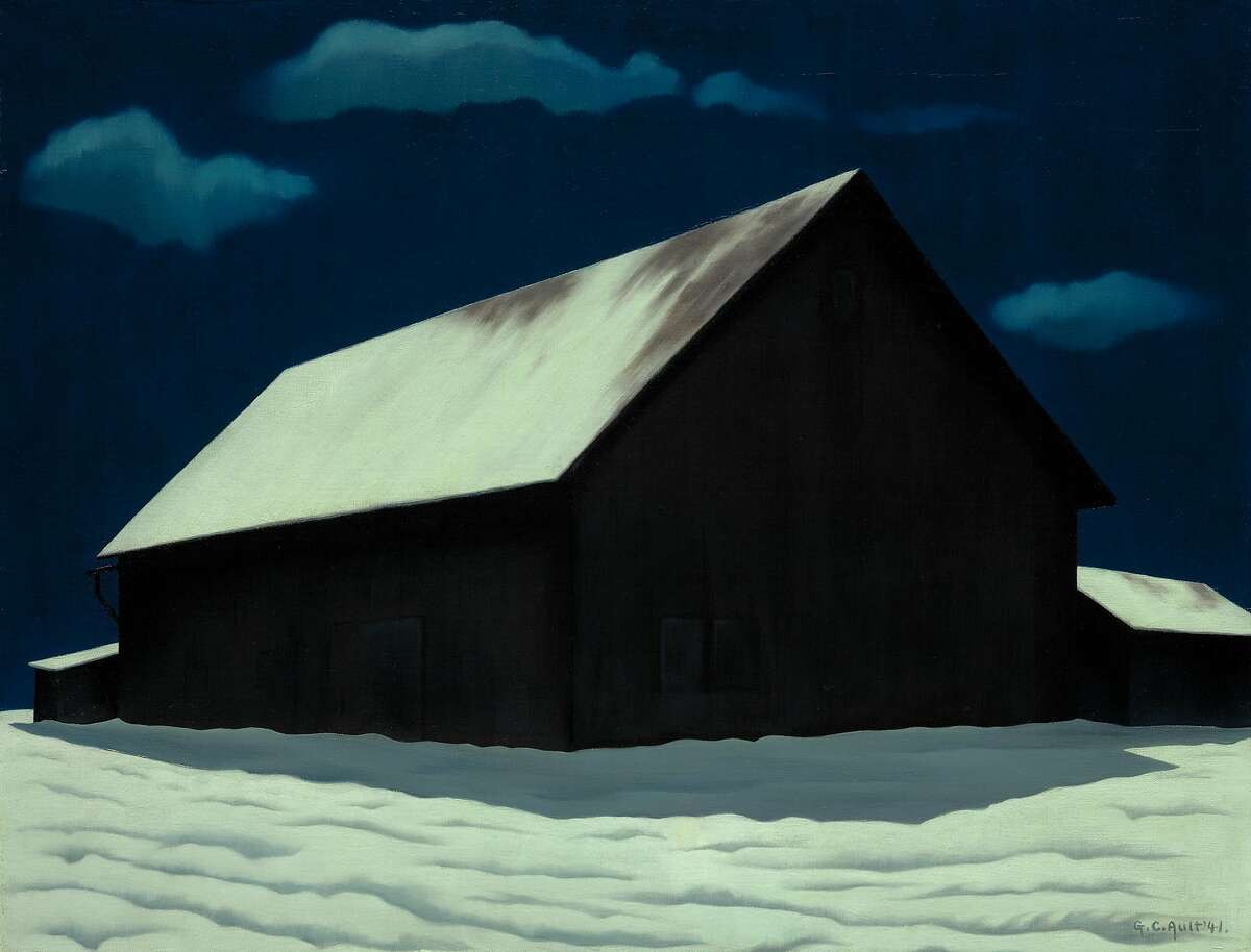 George Copeland Ault, "January Full Moon" (1941)