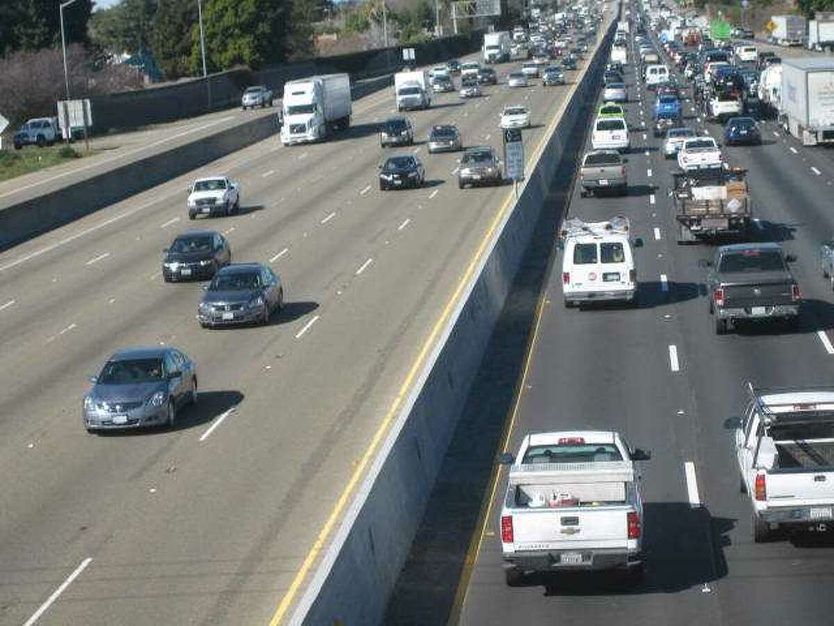 Caltrans is adding a 56-inch median barrier on I-880 to meet with a new height standard and to reduce glaring from heavy truck volumes along a stretch from Fremont to Oakland.