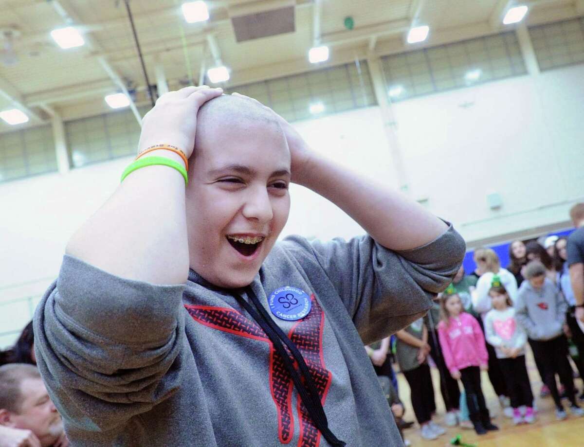 Photos St. Baldrick’s Head Shave event at WMS