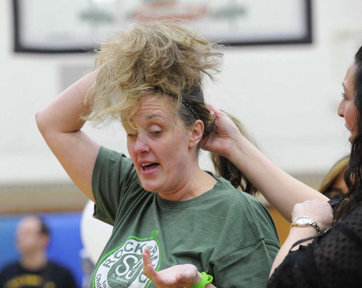 Photos St. Baldrick’s Head Shave event at WMS
