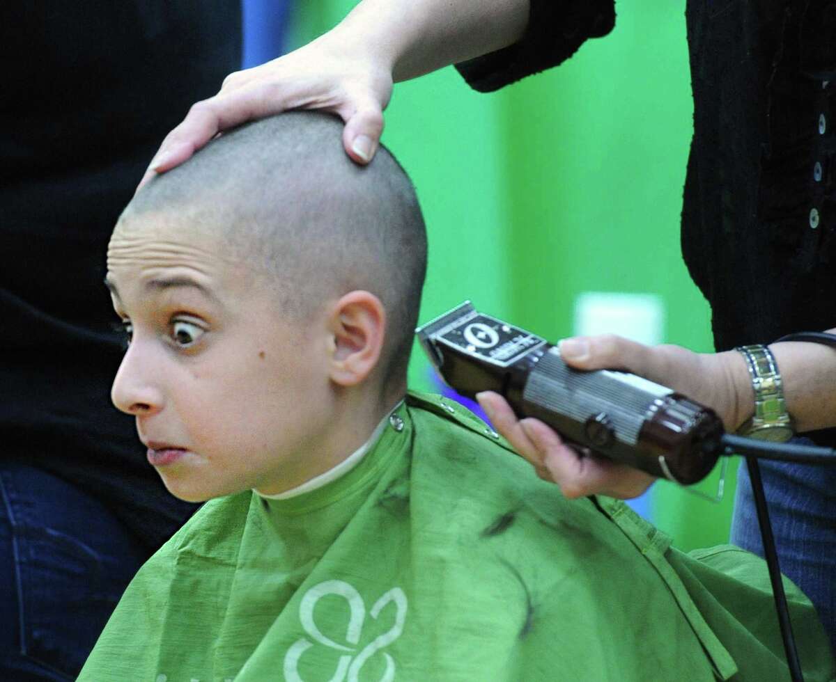 Photos St. Baldrick’s Head Shave event at WMS
