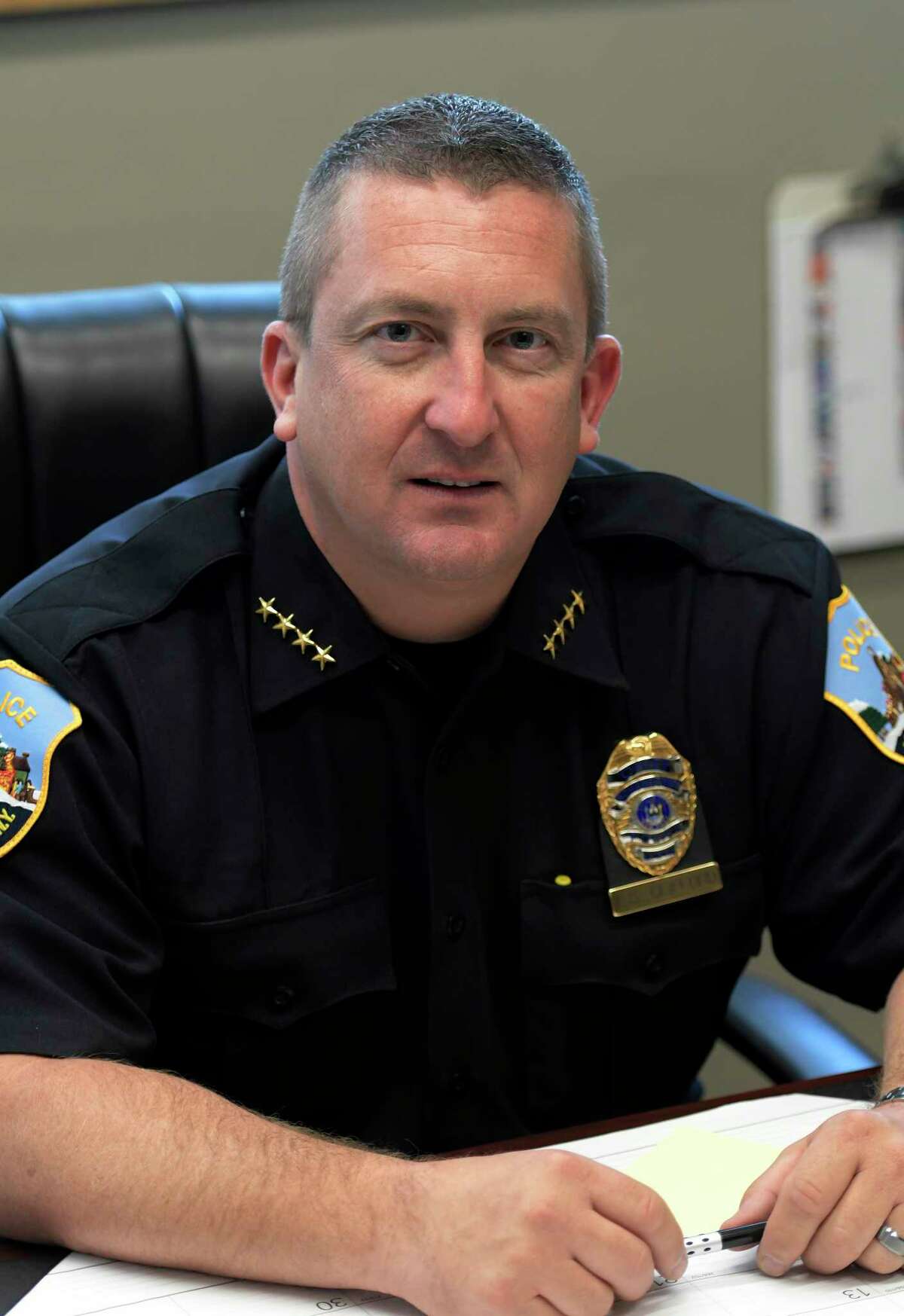 Schenectady Police Chief Eric Clifford, photographed in 2016, said he has "full confidence that the attorneys who represent the city and officers do so with the best interests of both in mind" when it comes to insurance payouts to settle lawsuits against his department, 