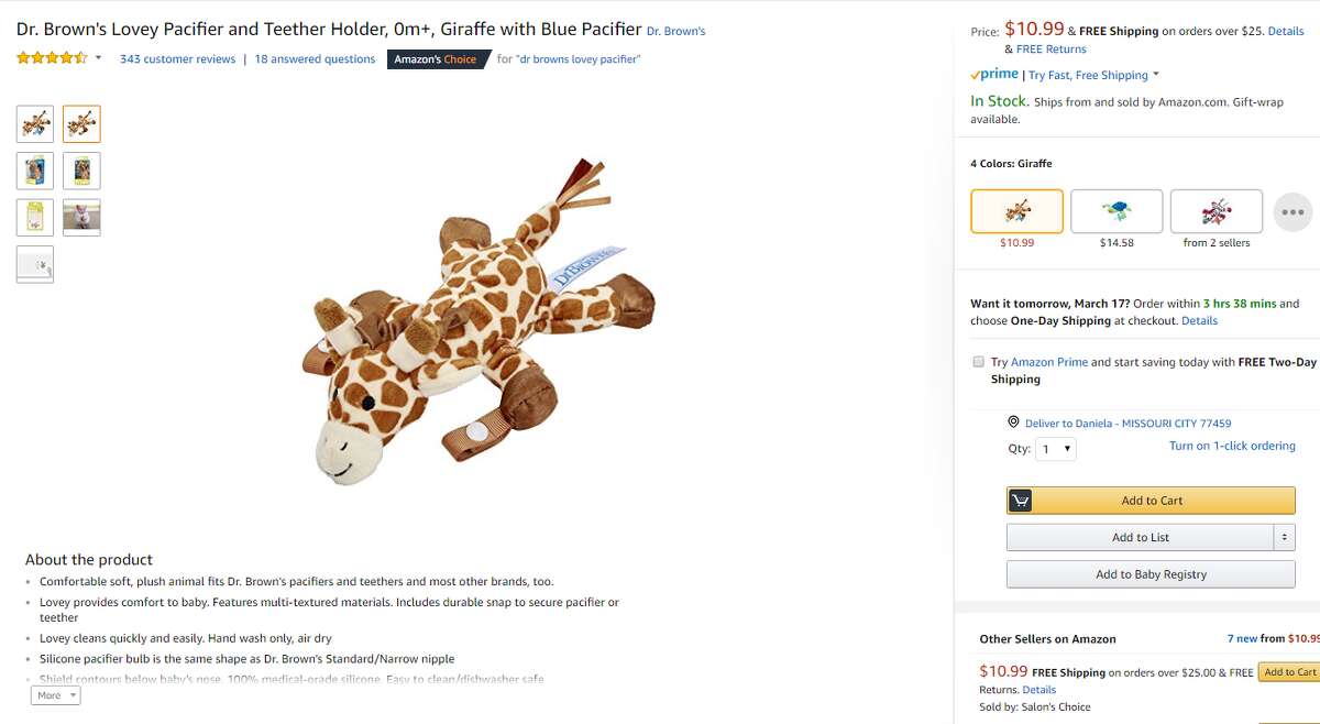 Nearly 600,000 pacifier, teether holders recalled for potential choking hazard