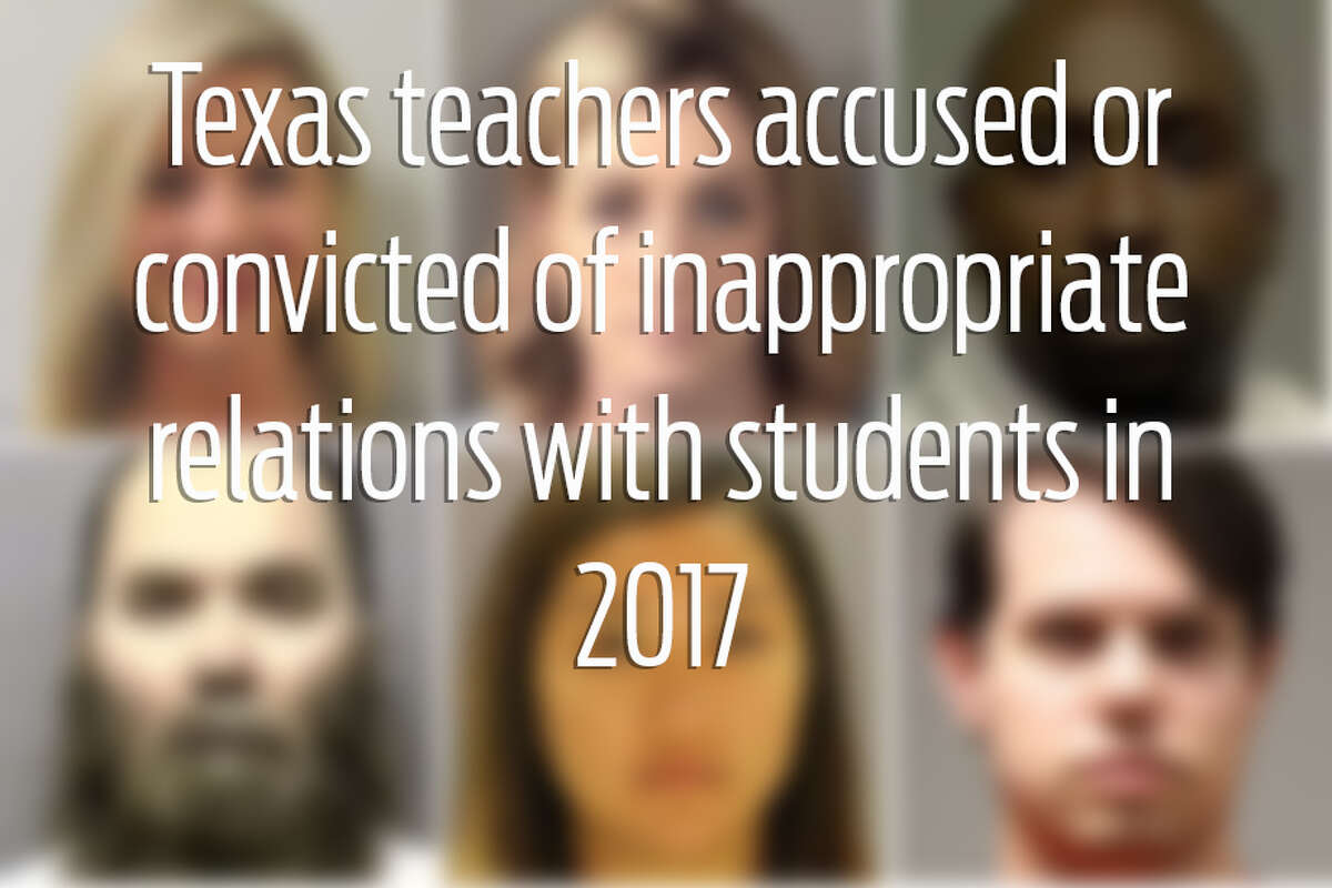 Swipe through to see Texas teacher's convicted of inappropriate relationships with students in 2017,