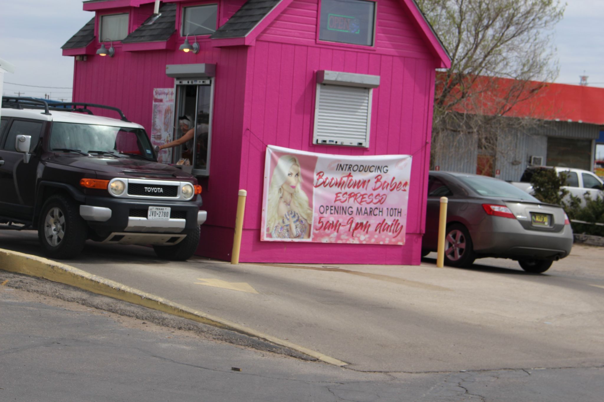 Small Bites Odessa's Boomtown Babes Espresso causes a stir with its style