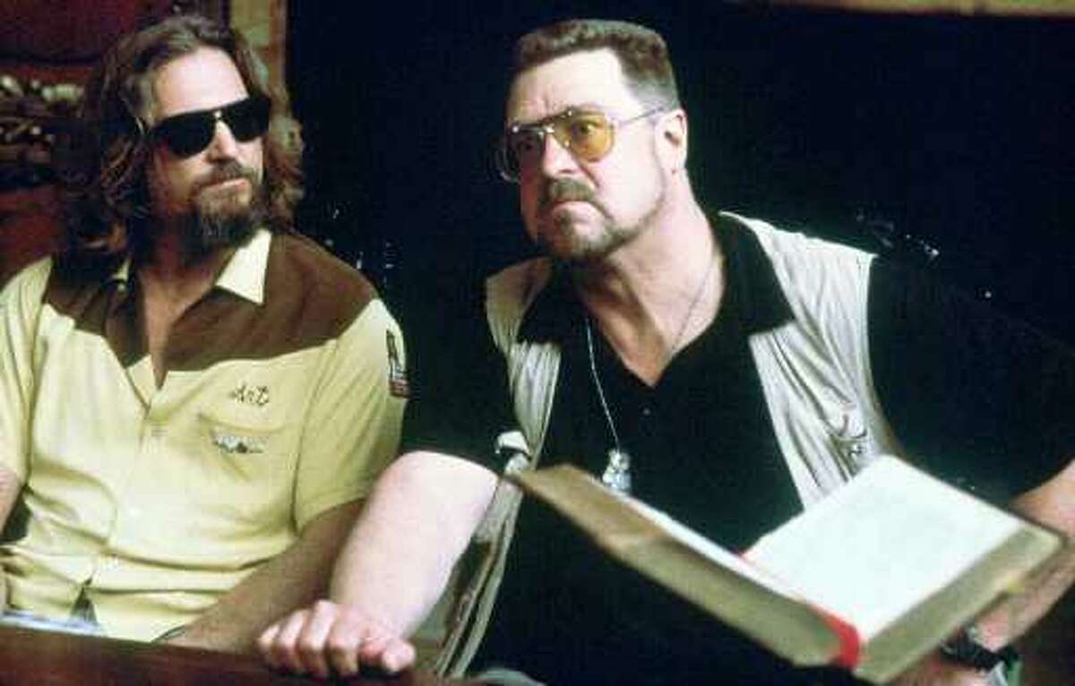 Jeff Bridges (left) played The Dude in "The Big Lebowski." See any similarity to UAlbany lacrosse head coach Scott Marr? (Gramercy Pictures)