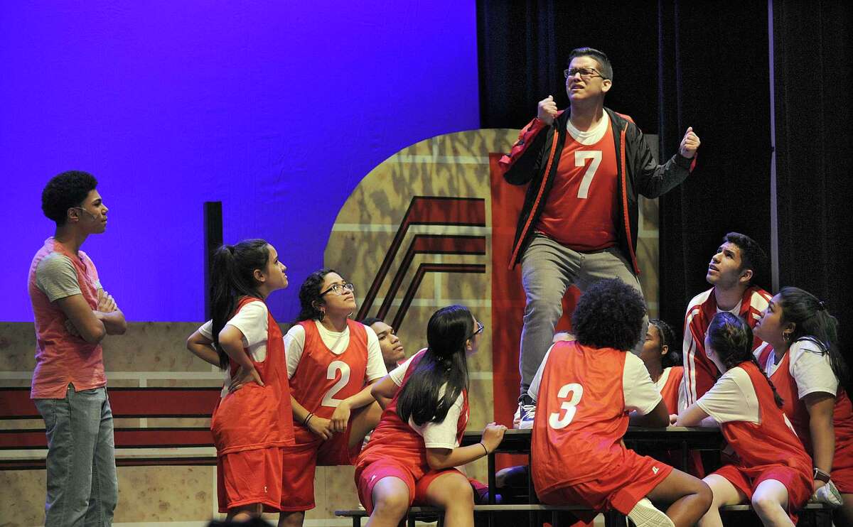 Danbury High School Productions is presenting Disney's "High School Musical" Thursday through Saturday, March 22 to 24th. Photo Thursday, March 15, 2018.