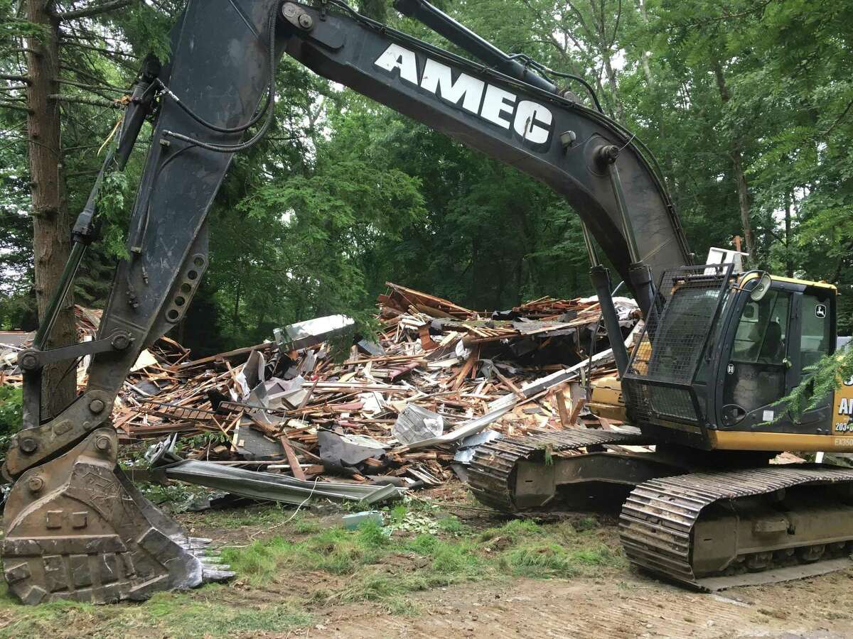 The historic White Barn Theater in Norwalk was demolished last July.