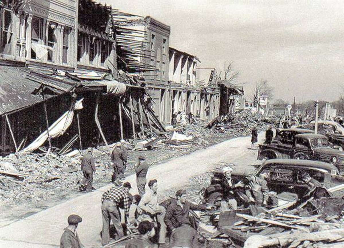 A town torn apart Monday marks 70 years since Bunker Hill tornado