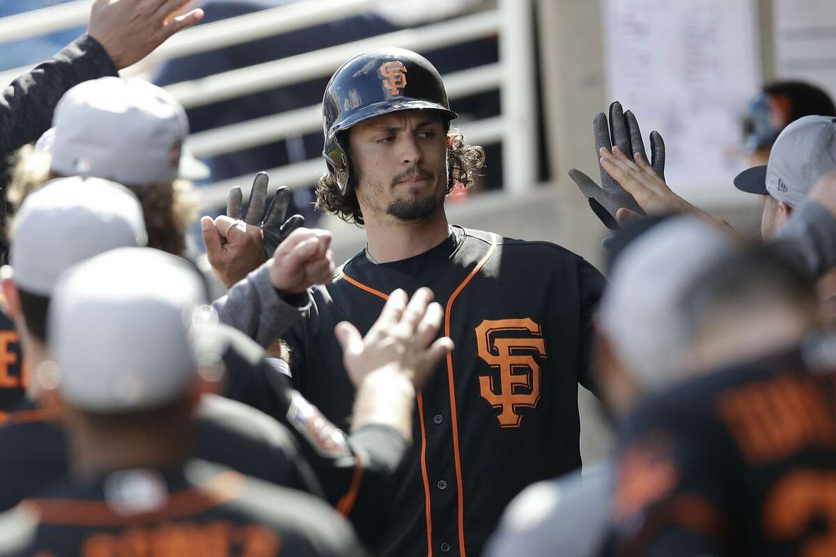 Giants' Jarrett Parker dogged by teammates after Virginia's NCAA ouster