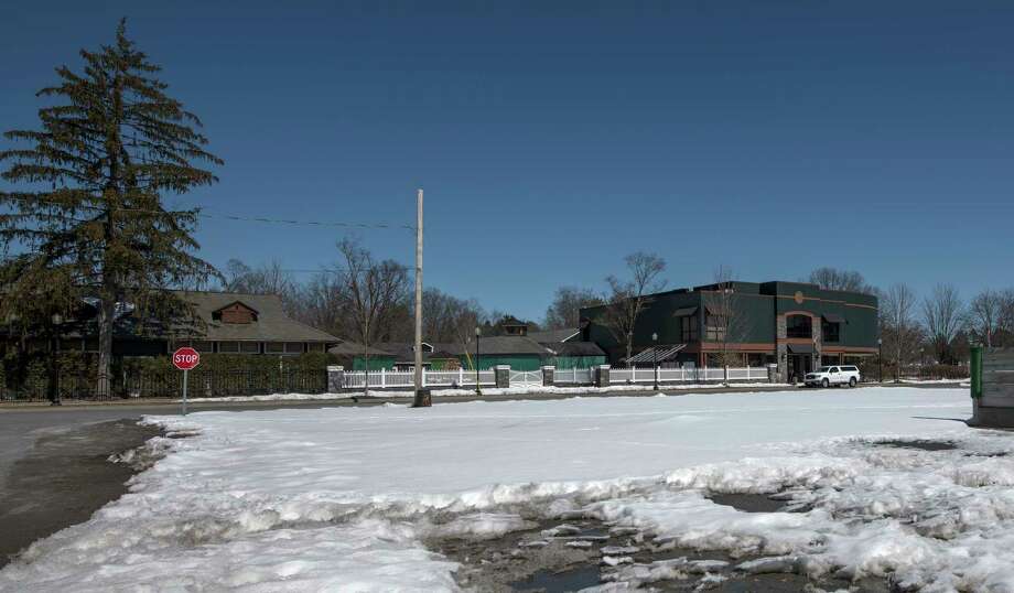 The land at the corner of Case and George Streets sits idle as the Fasig Tipton Sales Company moves ahead with plans to put a 19 stall barn on the property Monday March 19, 2018 in Saratoga Springs, N.Y. (Skip Dickstein/Times Union) Photo: SKIP DICKSTEIN, Albany Times Union / 20043253A