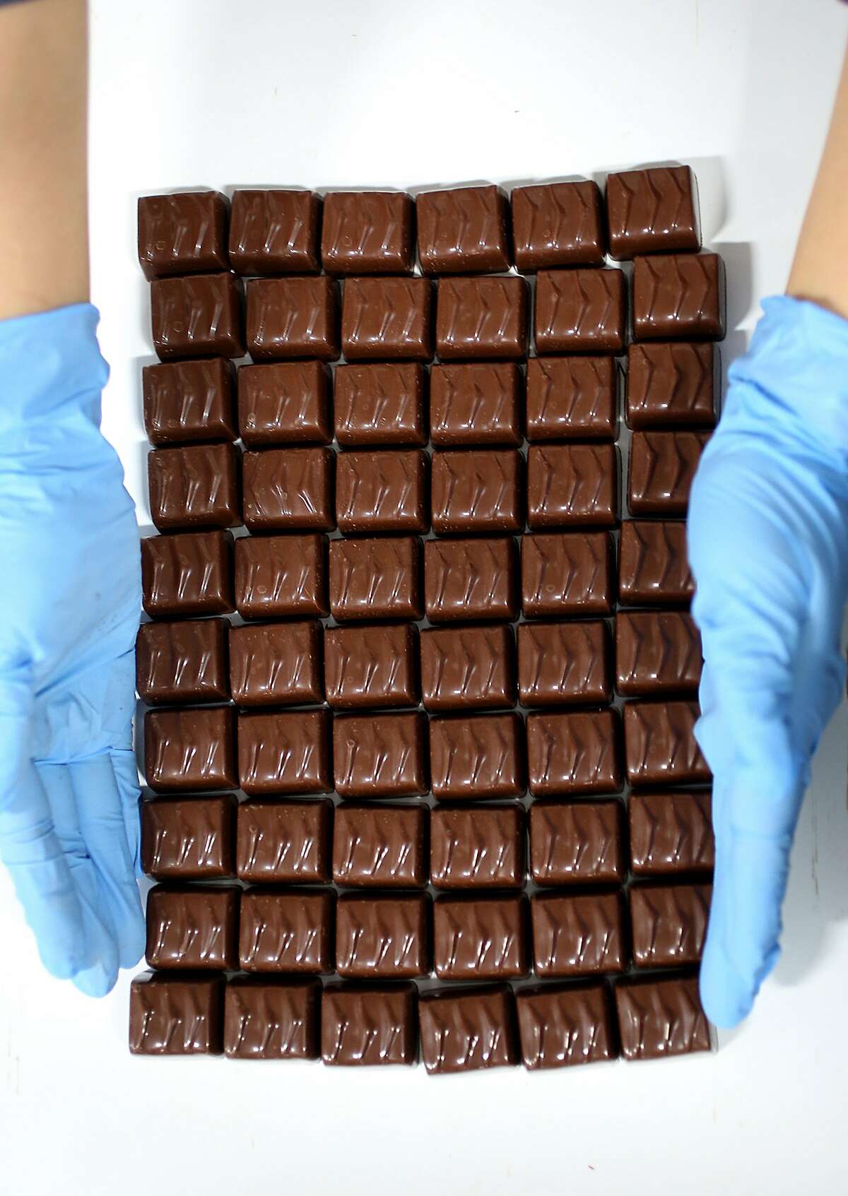 Behind the scenes at Ocho’s Oakland candy factory