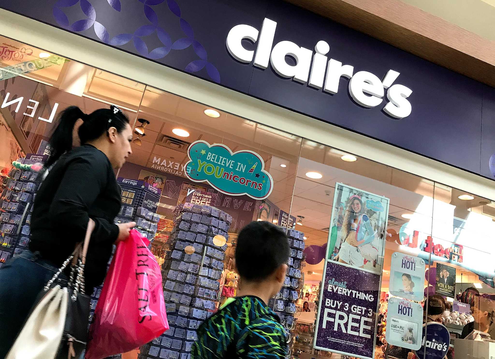 Claire's, the Teen Jewelry Chain, Files for Chapter 11 Bankruptcy - The New  York Times