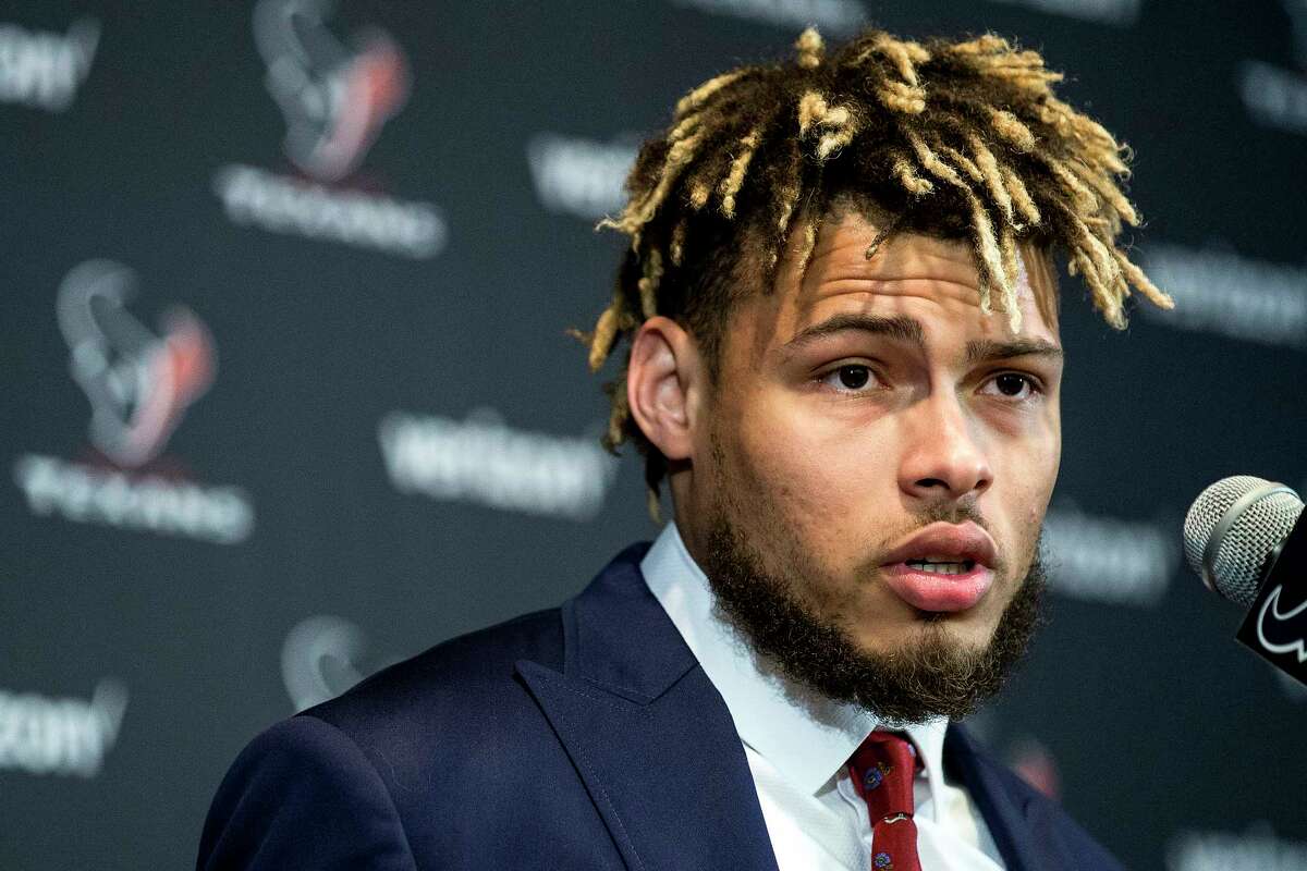 Houston Texans Introduce Tyrann Mathieu At Press Conference