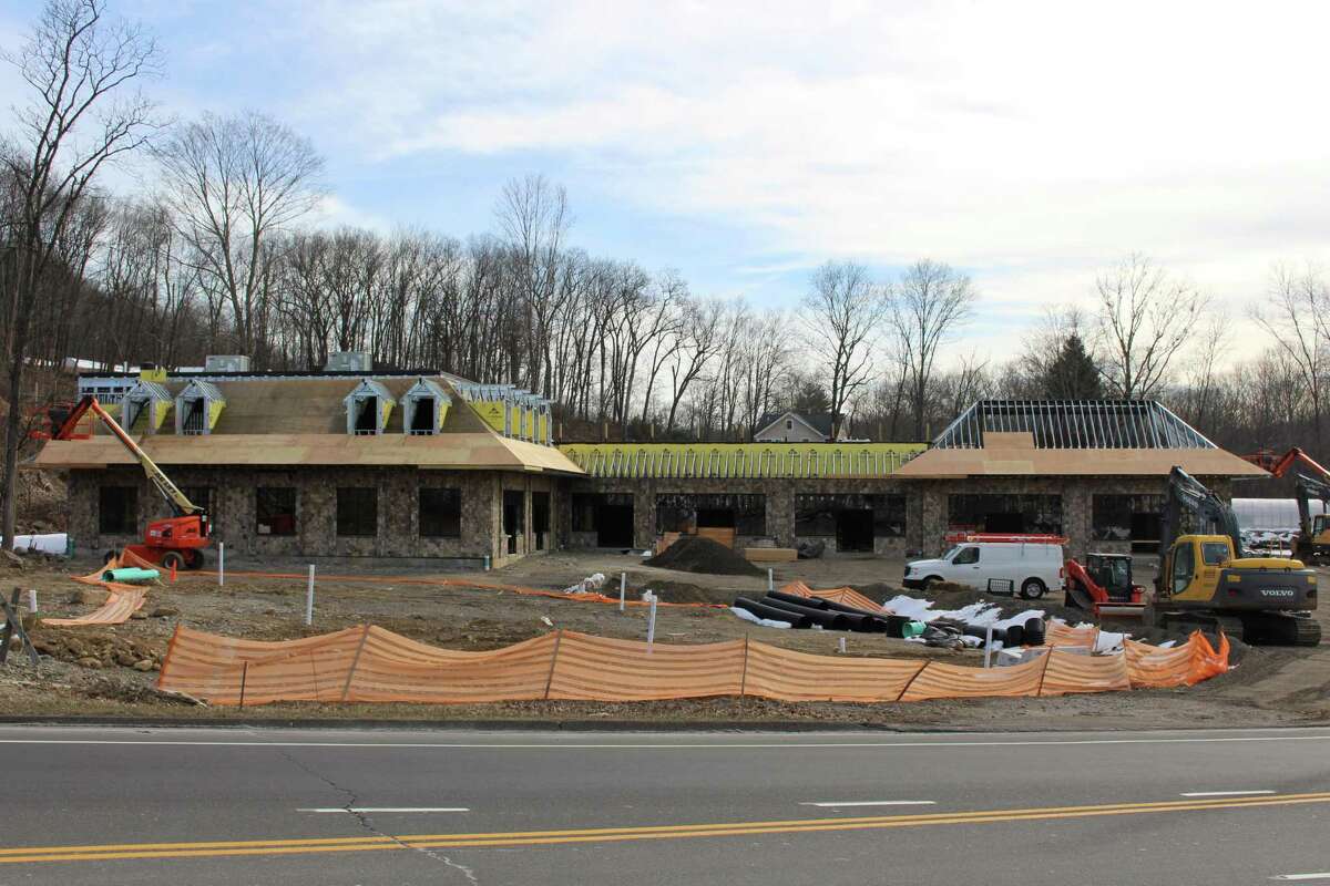 A new Monroe-based shooping center is under construction at 464 Main Street.