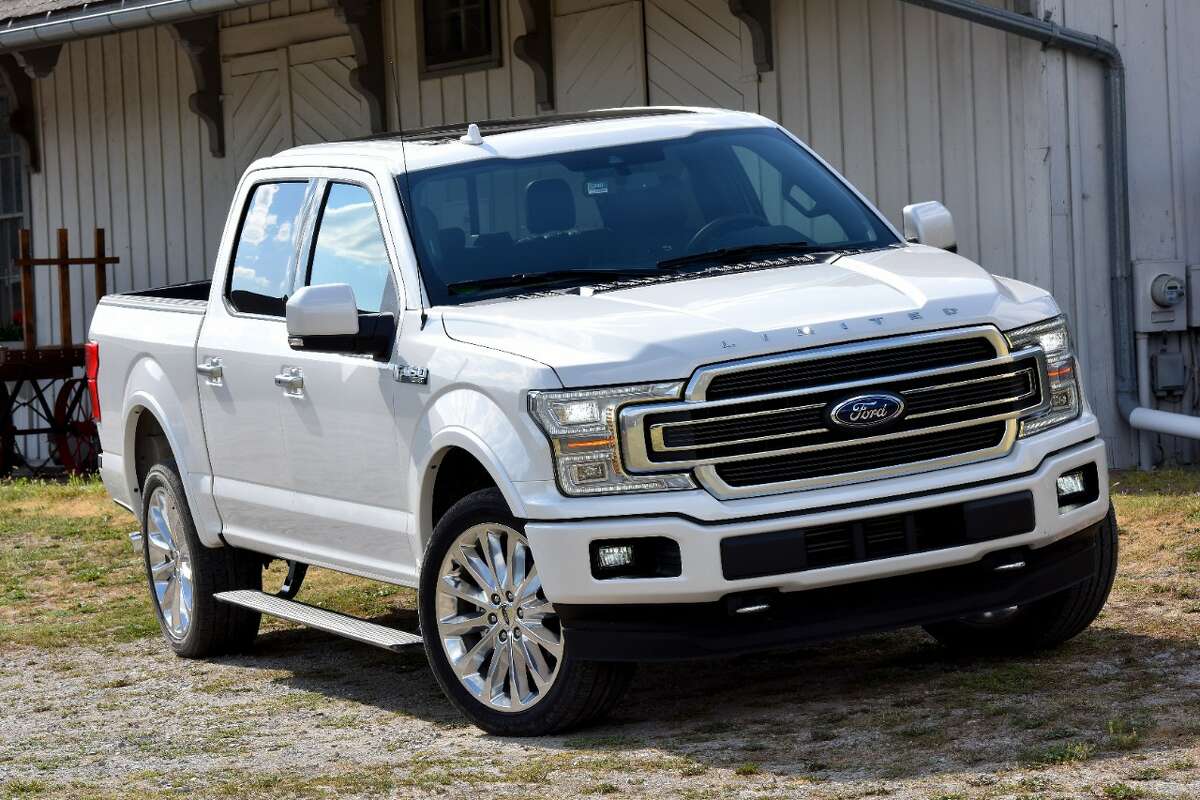 Ford's F-Series trucks, like this 2018 F-150 Limited, lead the pack when it comes to popularity with buyers.