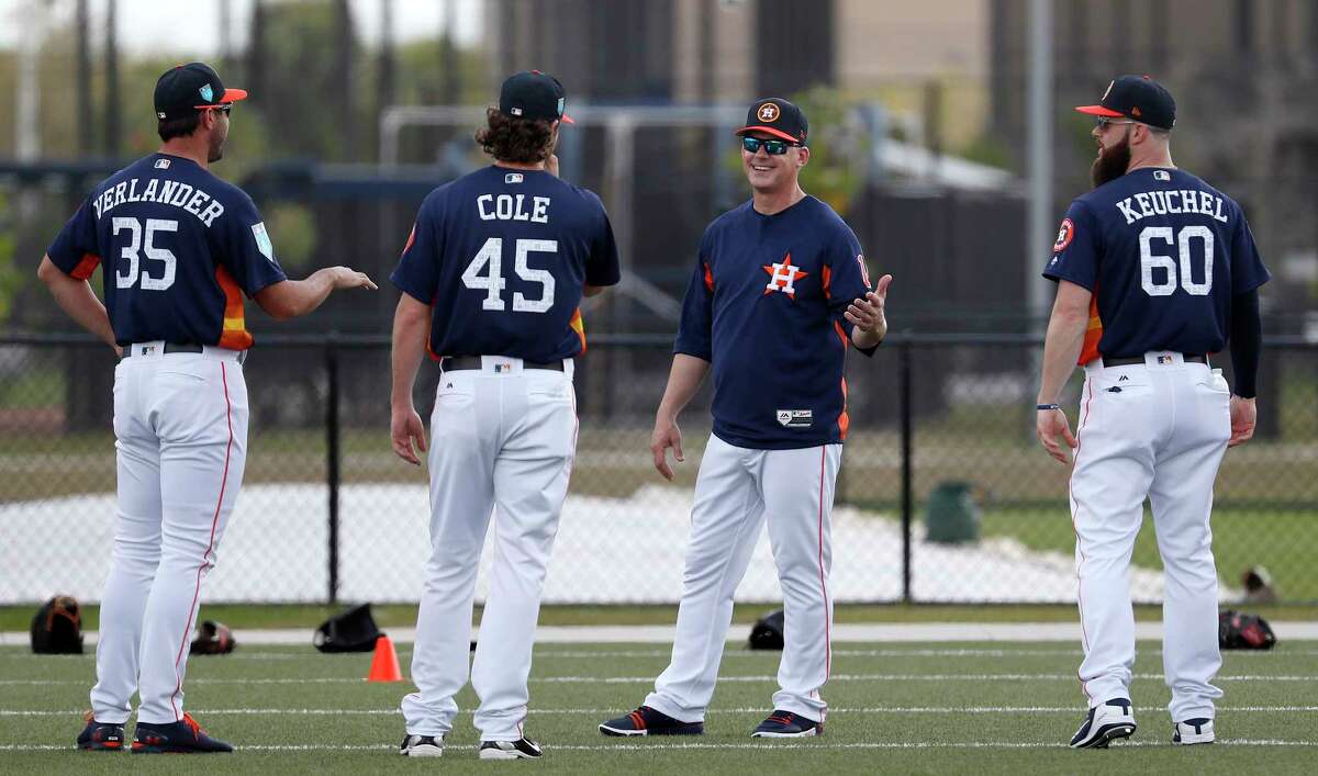 Gerrit Cole excited to join Justin Verlander, Dallas Keuchel on