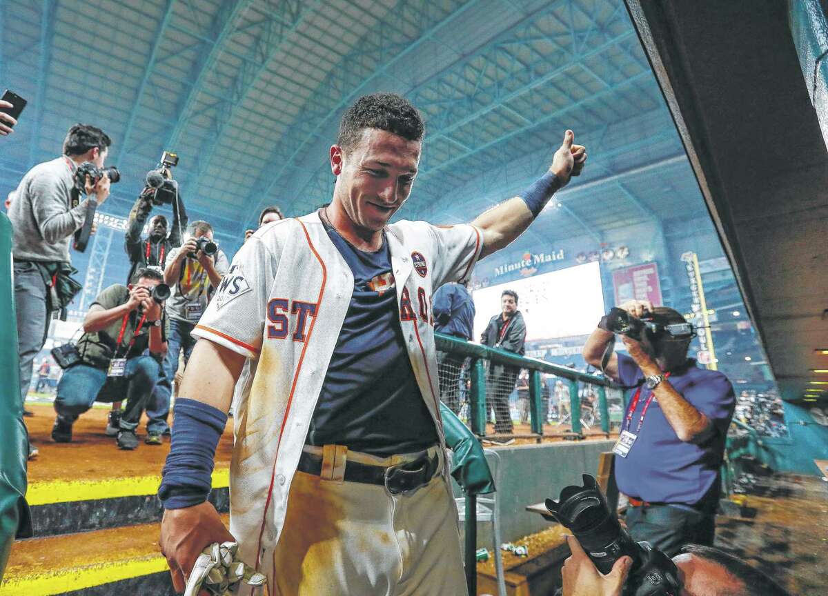 Alex Bregman takes Dugout Stare to new level