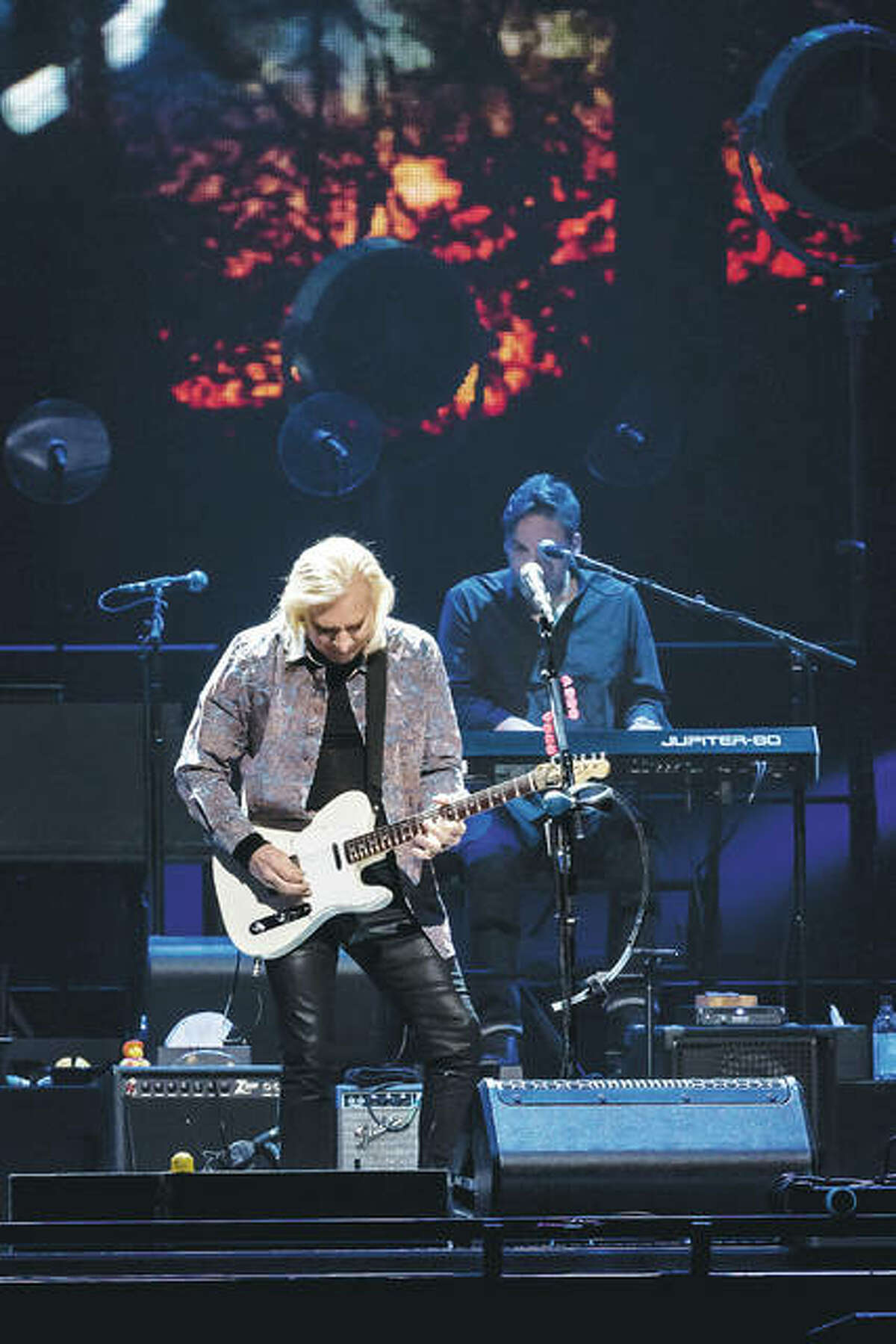 Joe Walsh performing with The Eagles this past Sunday at Scottrade Center.