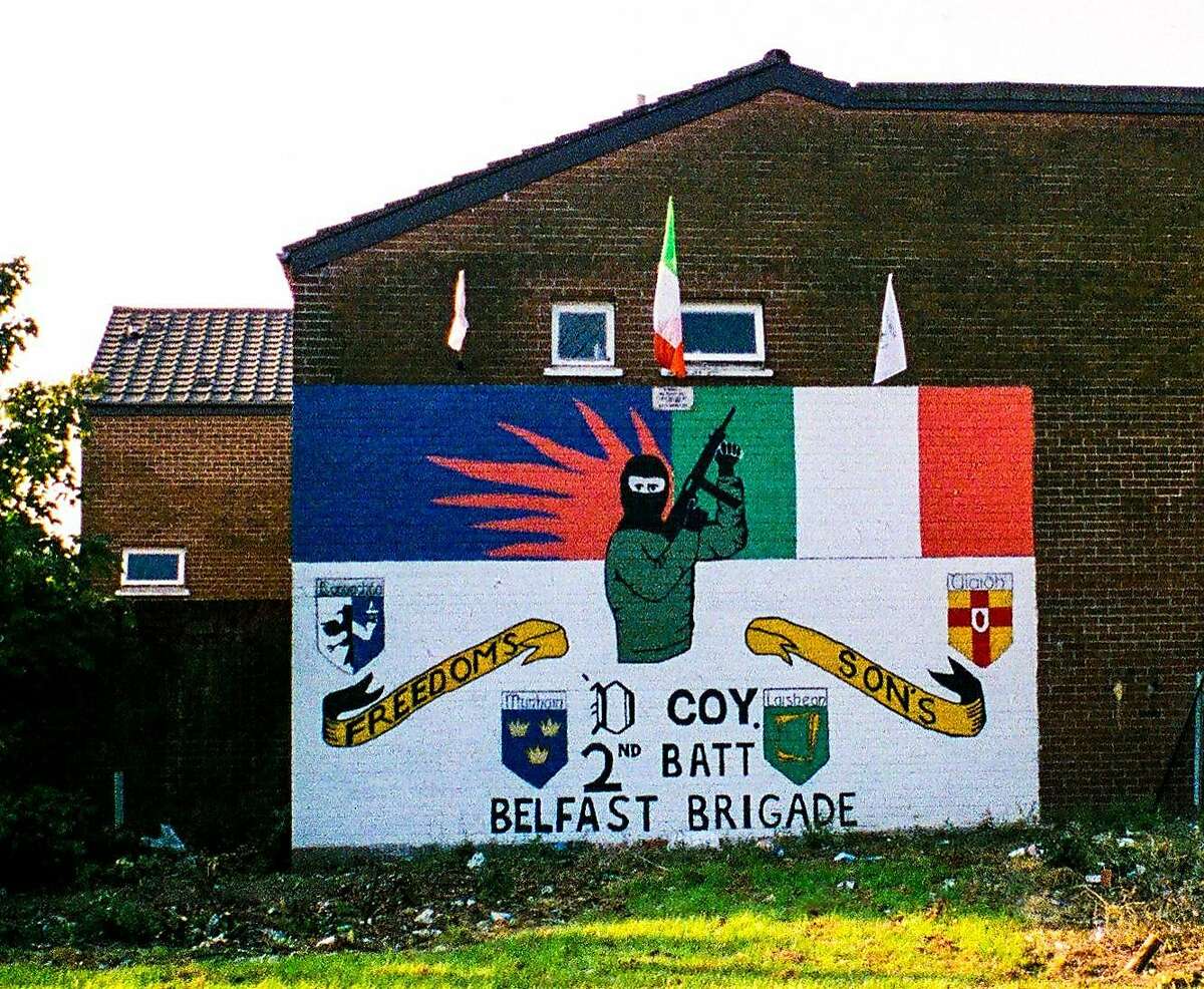 Belfast wall murals from the Troubles in Irish photography exhibit