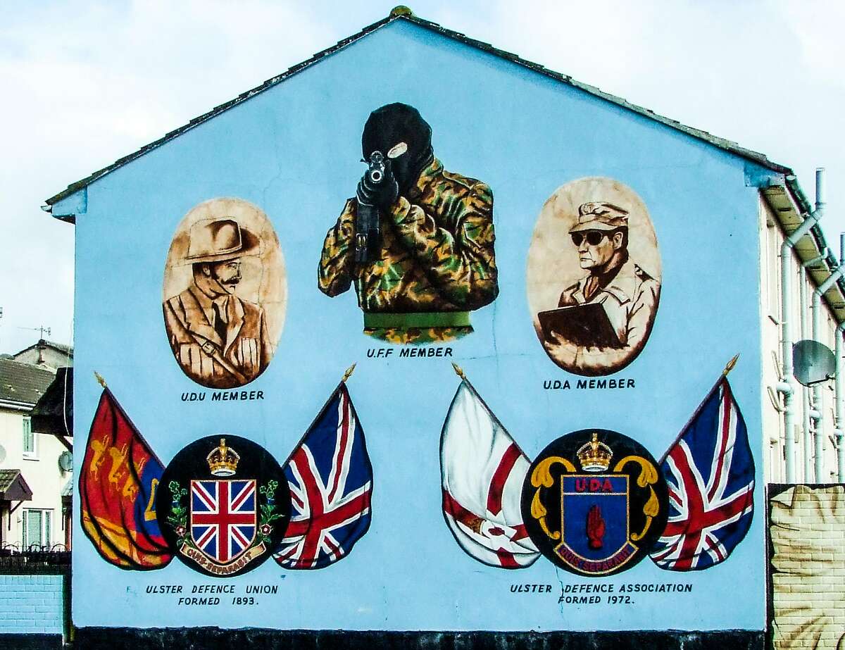 Belfast wall murals from the Troubles in Irish photography exhibit