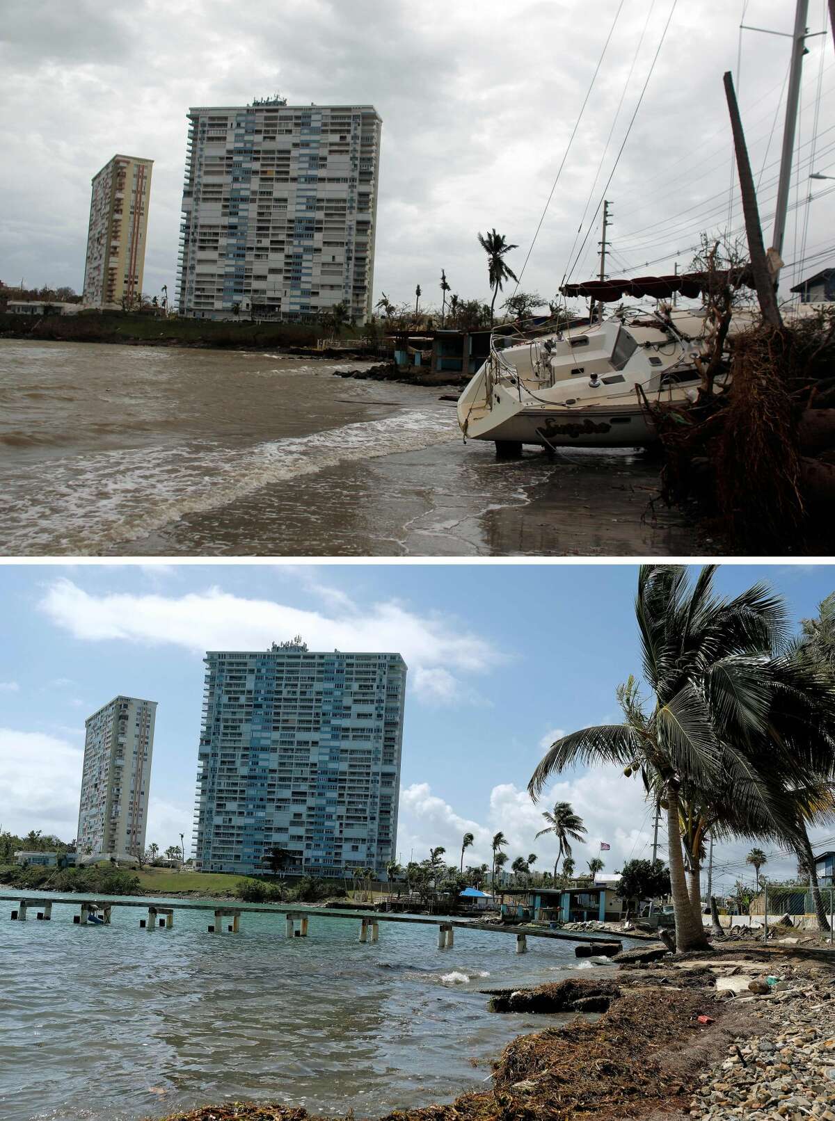 Before And After Photos Of Puerto Rico Shows The Island Six Months After Hurricane Maria