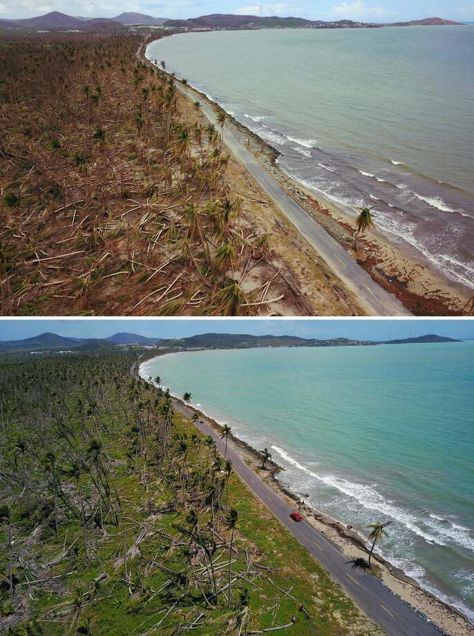 Before And After Photos Of Puerto Rico Shows The Island Six Months ...