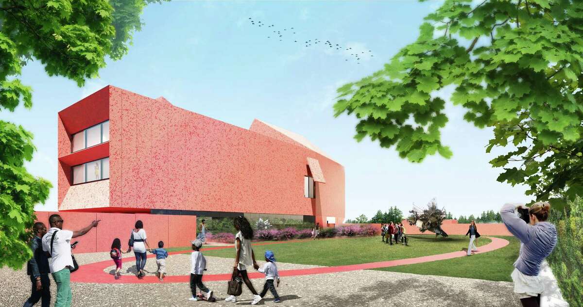 A rendering of Ruby City, the exhibition building of the Linda Pace Foundation, set for completion in late 2018.