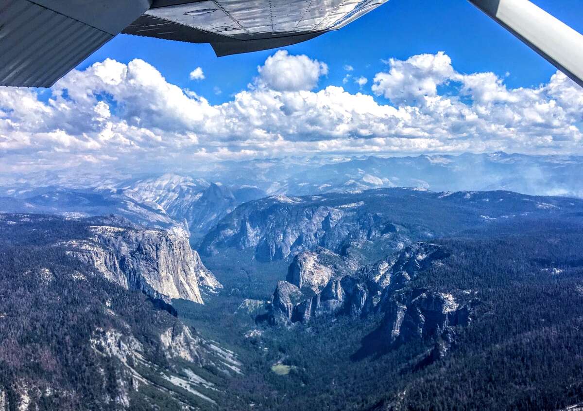 Skydive Yosemite is a new skydiving business based at the Mariposa-Yosemite Airport, offering trips over the park and views of Half Dome and El Capitan while skydiving.