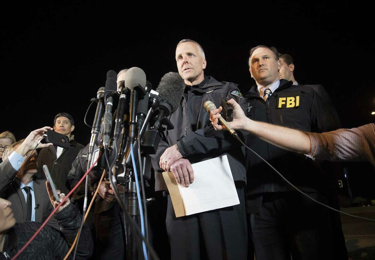 The suspect in a string of bombings in Austin is dead, interim Austin Police Chief Brian Manley confirmed early Wednesday, March 21, 2018. (Ricardo B. Braziell/Austin American Stateman/TNS)
