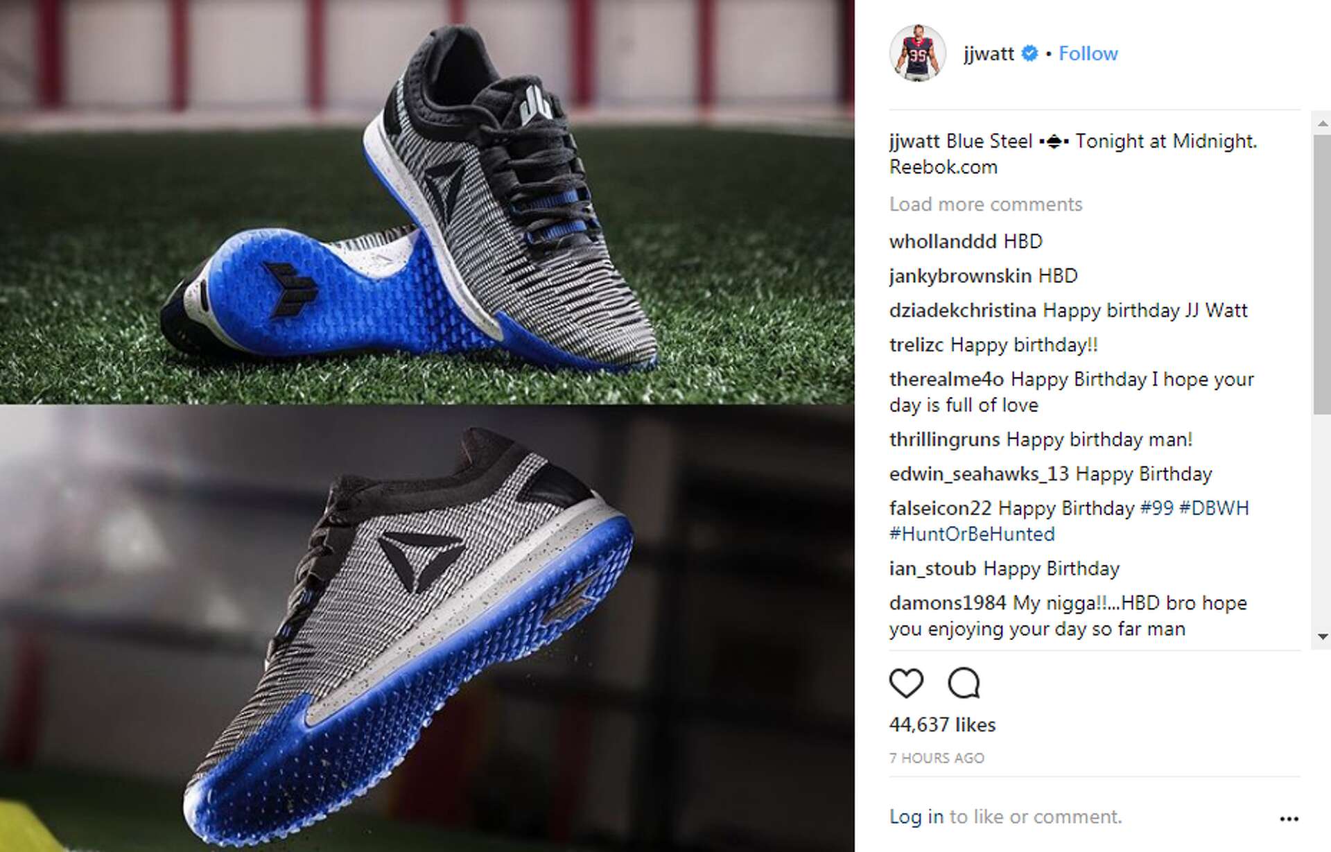 J.J. Watt is dropping a Blue Steel colorway of his signature shoe