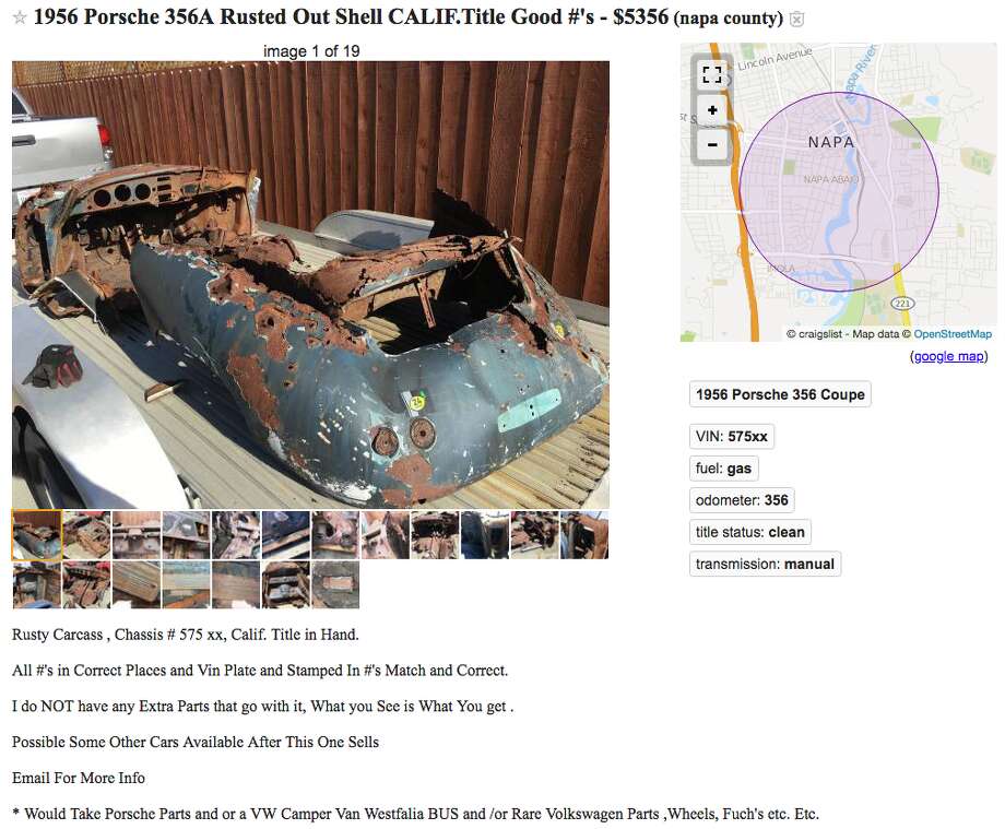 Cars For Sale In Napa Ca Craigslist