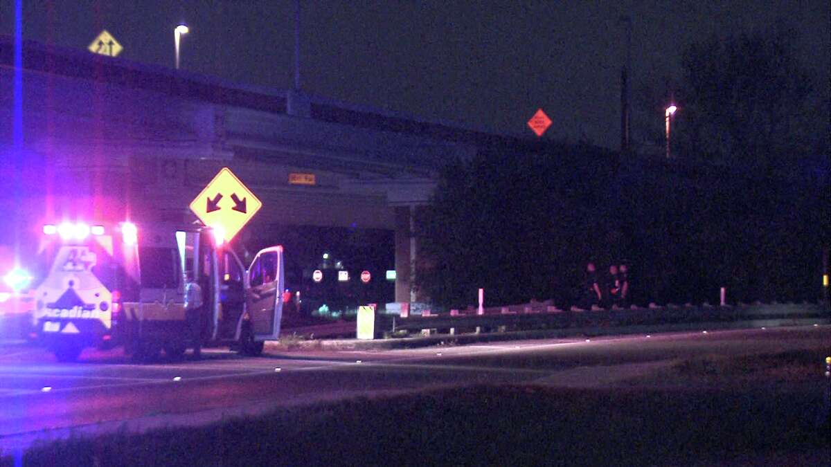 The body was discovered around 2 a.m. near a Loop 410 access road and Northwest Military Highway, close to Briarcliff Drive.