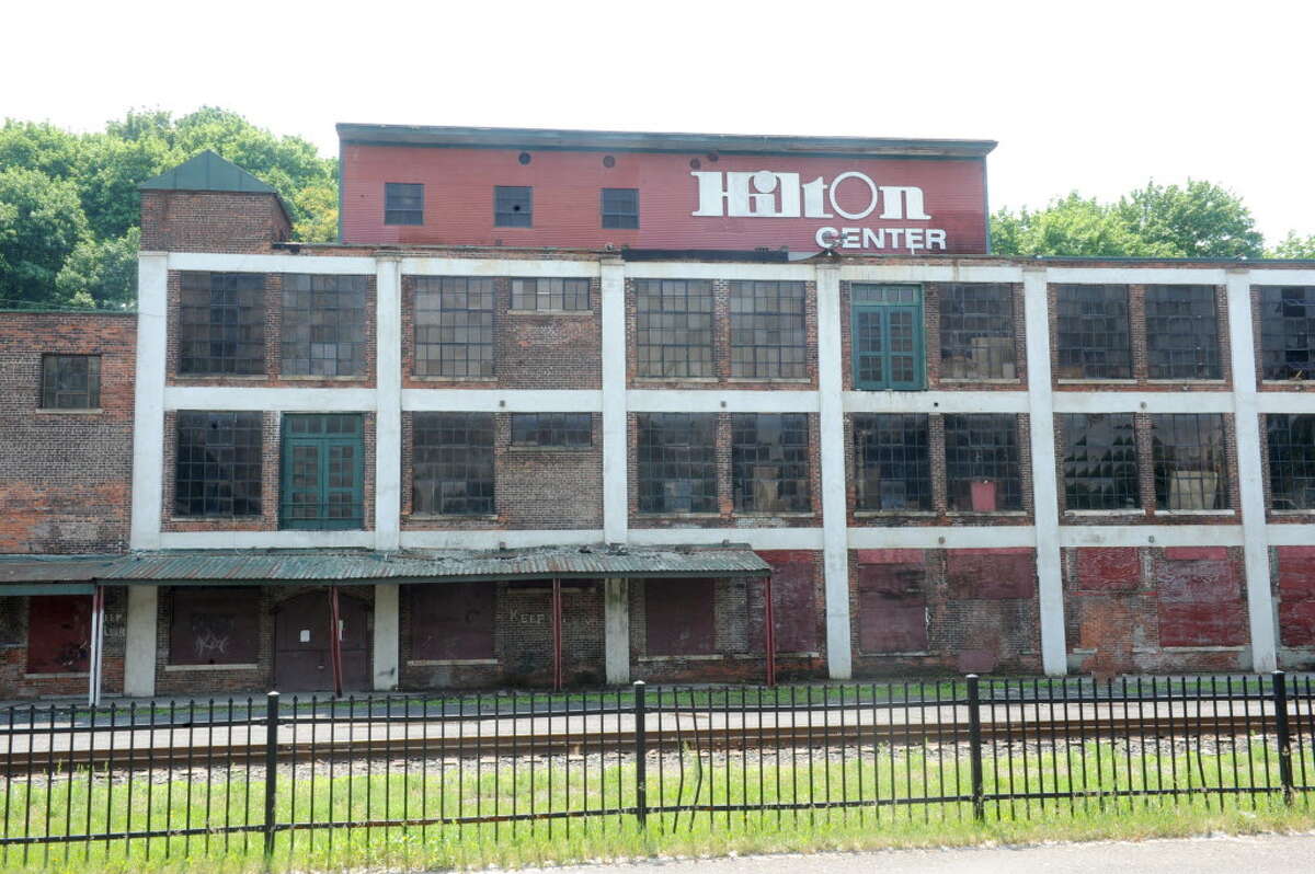 The Hilton Center, a former historic mill on the Hudson River in Rensselaer, could be rebuild into apartments, shops and a cultural center, under the Kiliaen's Landing plan.